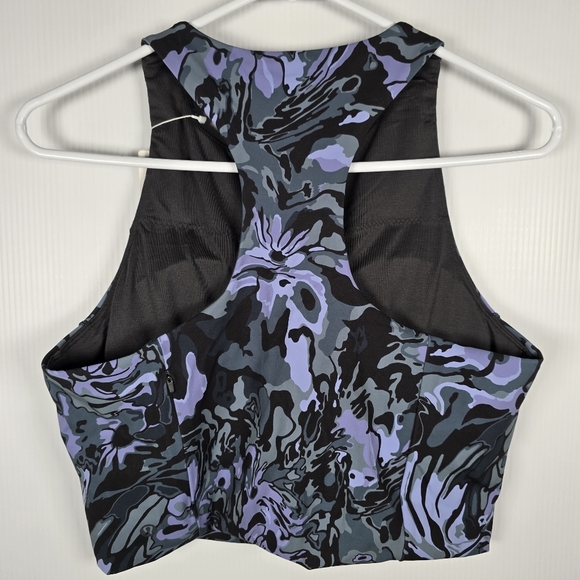 NWT Lululemon Swift Speed Cropped Tank Top In Flower Meld Multi Size 12 Sq. Dot - Picture 7 of 16